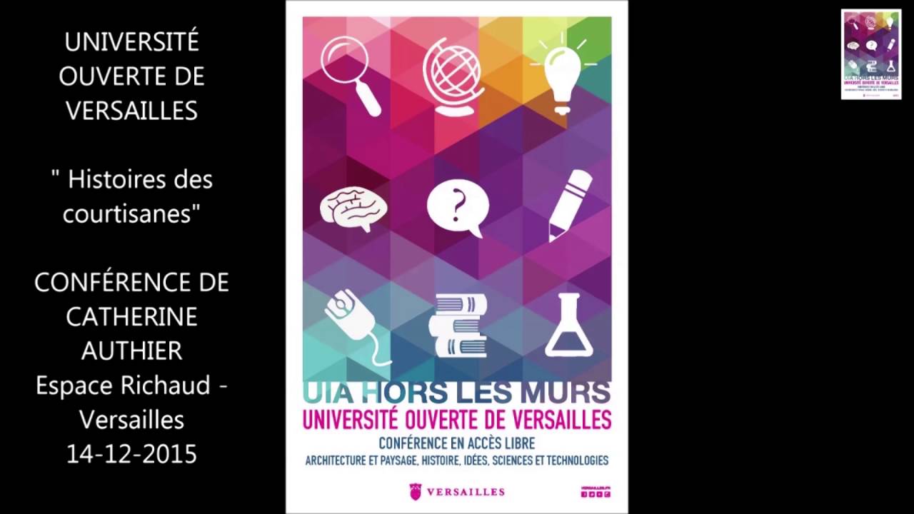 Catherine Authier "Histoires des courtisanes" YouTube