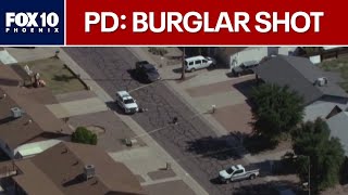 North Phoenix homeowner shoots suspect in morning burglary, PD says | FOX 10 Phoenix