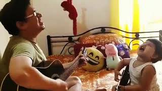 Kaise Hua | Small Girl Viral Singing Video | Funny Videos | Indranil Choudhury And His Daughter