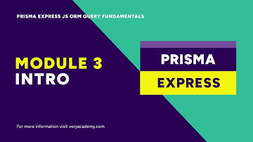Module 3 Primer | Express API & Prisma ORM Query Fundamentals Course