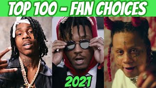 100 LAGU RAP TERBAIK TAHUN 2021! (PILIHAN PENGGEMAR)