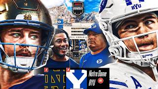 LIVE from GameDay: Can BYU Take Down Notre Dame?! Week 7 CFB Preview | Countdown to GameDay