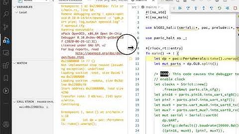 VSCode Debugger with Rust on PineCone BL602