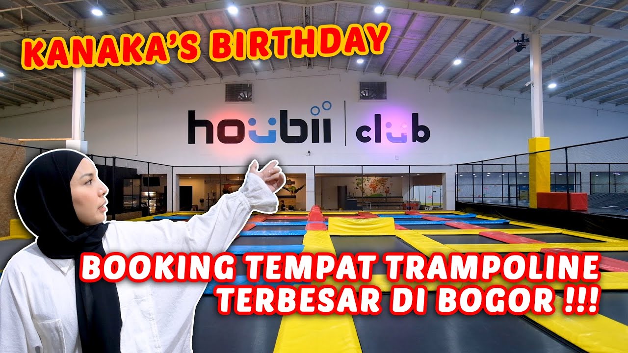 BOOKING TEMPAT TRAMPOLINE TERBESAR DI BOGOR DEMI ULTAH KANAKA !!! YouTube