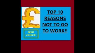 Famous TOP 10 REASONS NOT TO GO TO WORK - ACROSS ALL GENERATIONS #toxicworkplace #costofliving #lowincome Profile