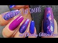 HOW TO: Dip Powder Tap Ombre with Chunky Glitter Accent