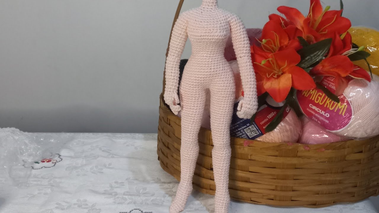 #corpo base boneca amigurumi princesas