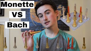 Monette vs Bach vs Yamaha | Trumpet Mouthpiece Tour and Comparisons