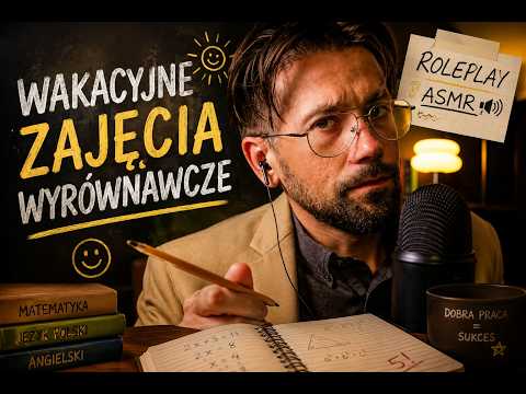 Summer Remedial Classes | roleplay, chewing gum | ASMR in Polish