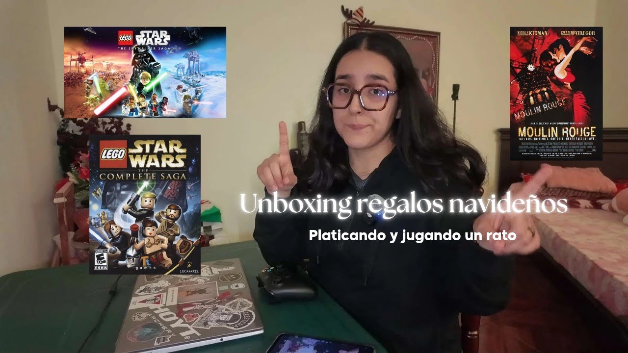 Último video del 2025 🗓️👋🏻 | Mini unboxing regalos navideños 🎁🎄| Jugando un rato Lego Star Wars 🎮🌌