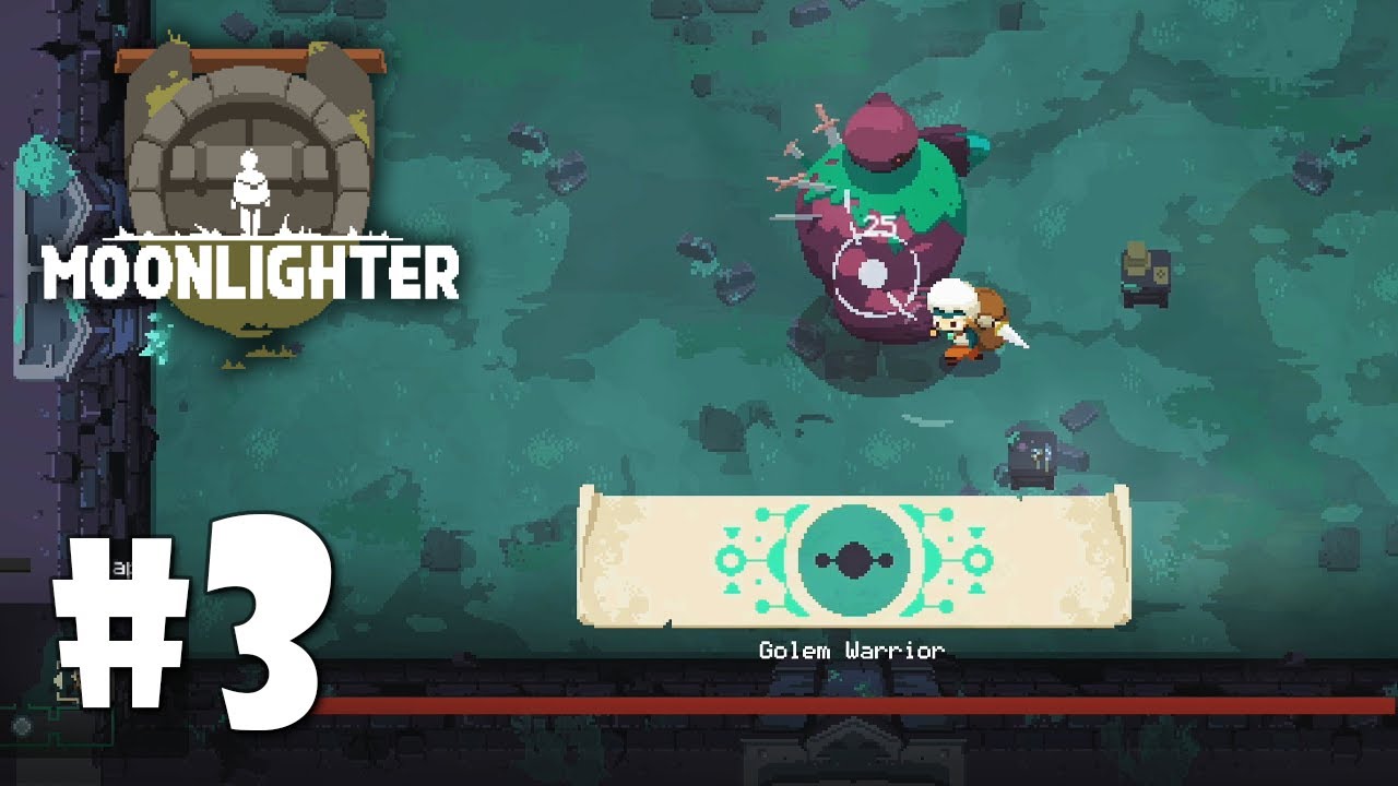 Trying My Luck at Golem's Mini-Bosses | Moonlighter - Episode 3