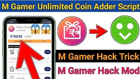 MGamer Hack Trick 2022 | MGamer Unlimited Coin Adder Script | M Gamer Hack Mod | M Gamer