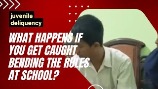 What happens if you get caught bending the rules at school