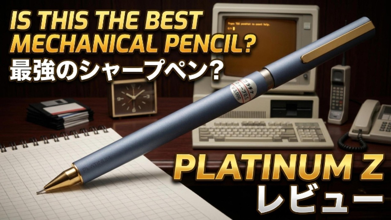 Platinum Z Mechanical Pencil Review: 1981 MoMA Icon - YouTube