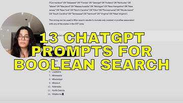 How to Use ChatGPT in Recruitment: 13 ChatGPT Prompts for Boolean Search