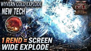 SCREEN-WIDE EXPLOSIONS! Wyvern Cold Rend Oracle Druid Build Update (New Tech & Crafting) - POE 2 0.5 screenshot 3