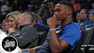 Should Thunder be worried about Russell Westbrook's injury status? | The Jump