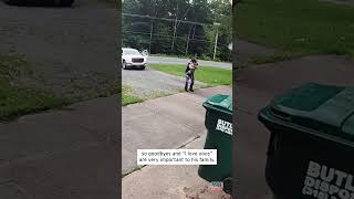 Boy Runs After Dad When He Didn’t Get His Goodbye Hug #shorts
