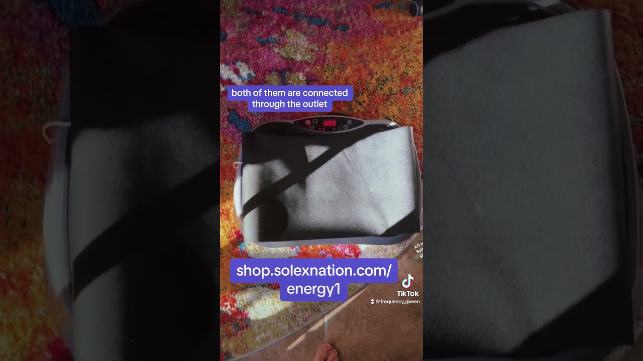 AO Scan App +  Vibration Plate + Grounding Mat Join me! shop.solexnation.com/energy1 