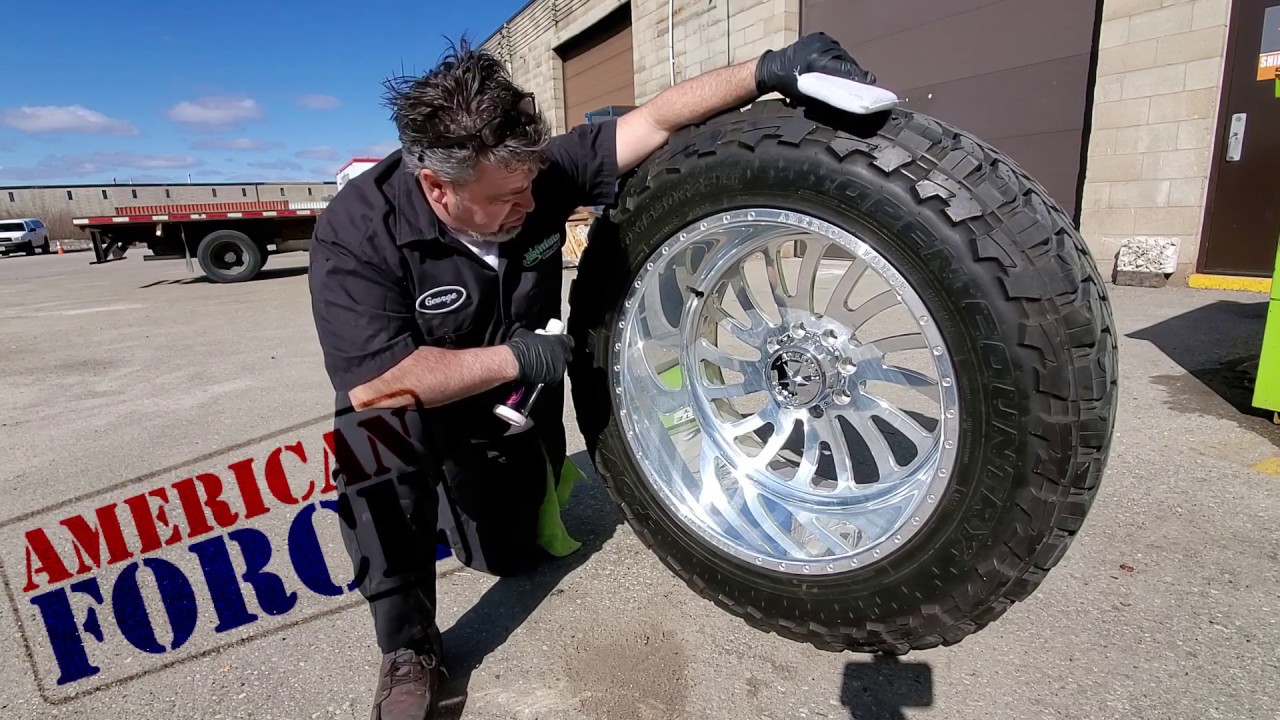 HOW TO HAND POLISH AMERICAN FORCE WHEELS WITH SINISTERS DEVILS BREW METAL POLISH