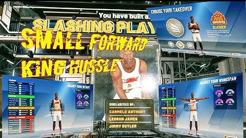 NBA 2k20 Small Forward Myplayer Build Legend build