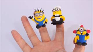 Finger Family Minions Play Doh Finger Family Nursery Rhyme Copy
