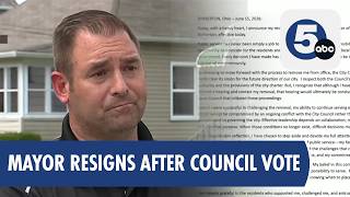 Barberton mayor announces resignation