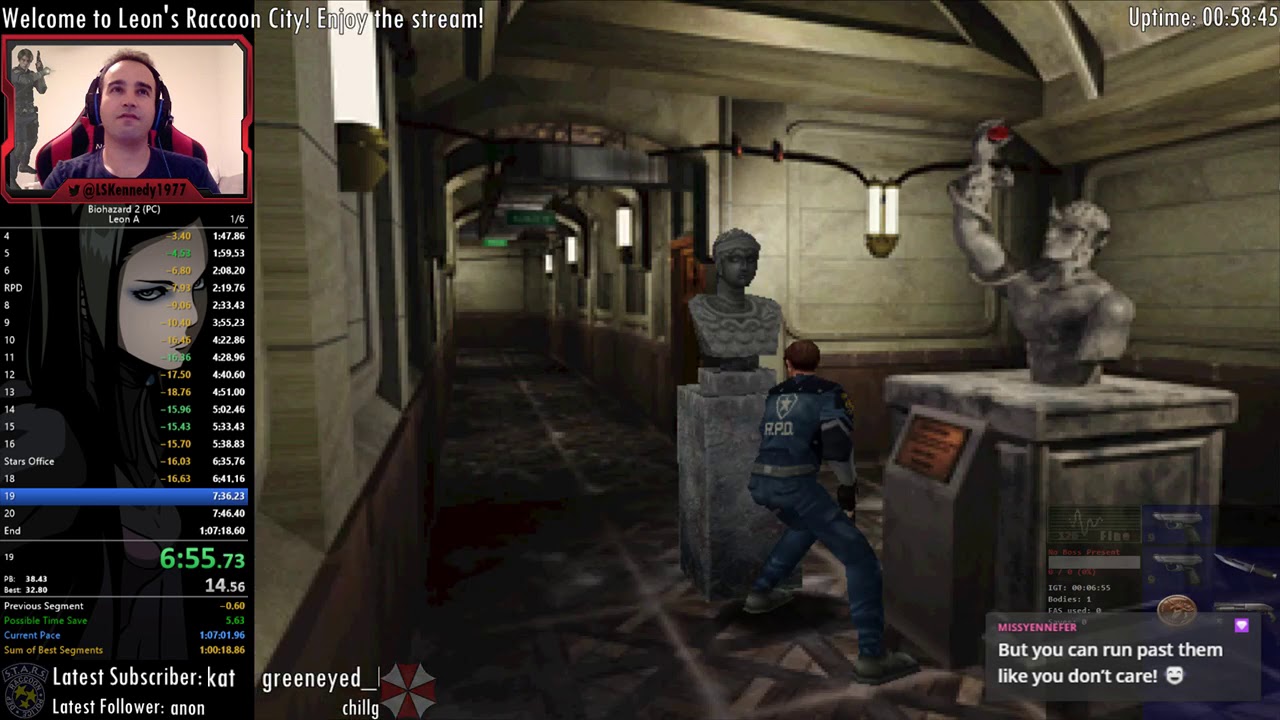 Resident Evil 2 1998 Leon B