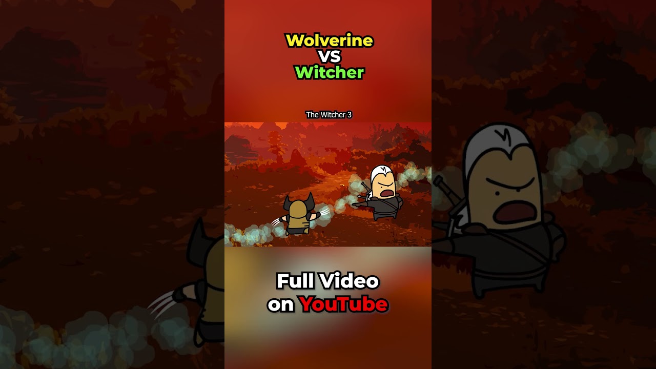 Wolverine VS Witcher #witcher3