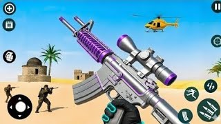 FPS Robot Shooter Strike Anti-Terrorist Shooting🚁🪂 New #2026​ Update  Android GamePlay # screenshot 5