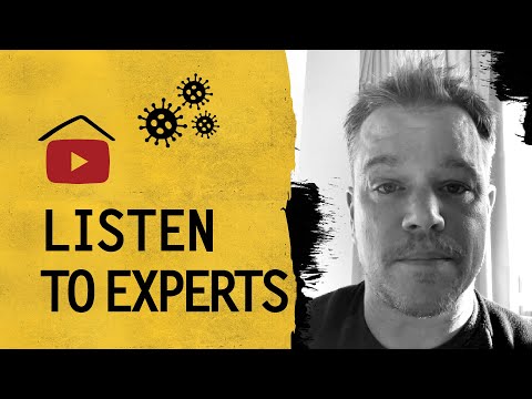 Matt Damon Says LISTEN to COVID-19 Experts | Control the Contagion