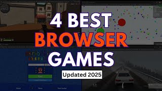 Top 4 FREE Website Browser Games when you are bored 2025 (No Download Required)