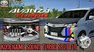 KODENAME SOUND TERBARU AVANZA RACING TURBO | BUSSID V4.0.1