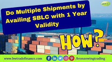 What is SBLC | Standby Letter of Credit | International Trade Finance