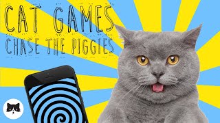 CAT GAMES - Entertaining Videos for Cats - CHASE THE PIGGIES by Games For Cats 133 views 4 years ago 10 minutes, 8 seconds