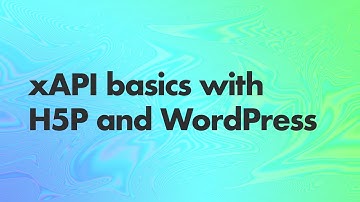 How xAPI statements generate powerful user analytics data