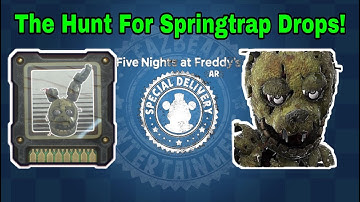 LIVE FNAF AR Hunt For The Final Drop! Springtrap CPU!