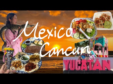 ＜フロリダディズニーで働く女子大生＞メキシコ旅行Vlog/ Mexico trip vlog