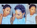 Is this a $30 Synthetic Wig Or Did I Just Cut My Hair??| Trendy Kay