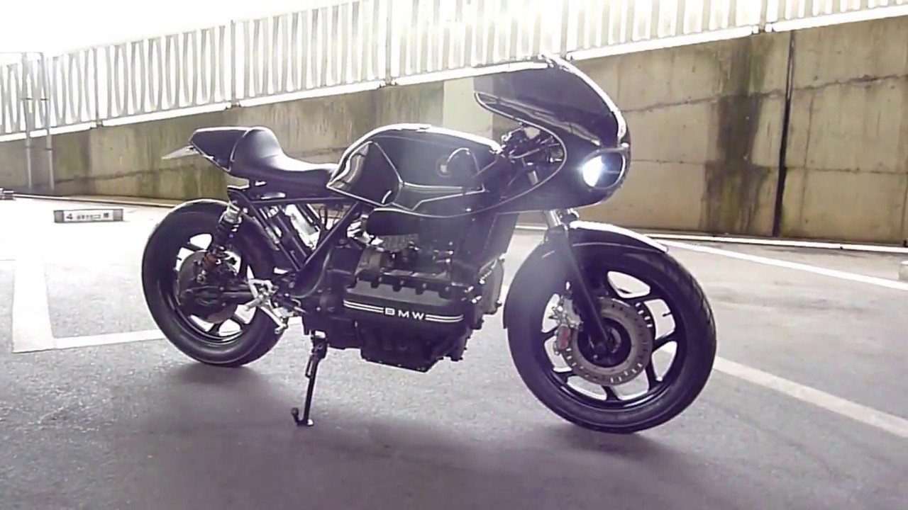 BMW K100RS AN-BU CUSTOM MOTORS - YouTube
