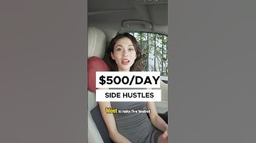 3 side hustles to make 500 a day #sidehustle #sidehustle2025 #sidehustleideas