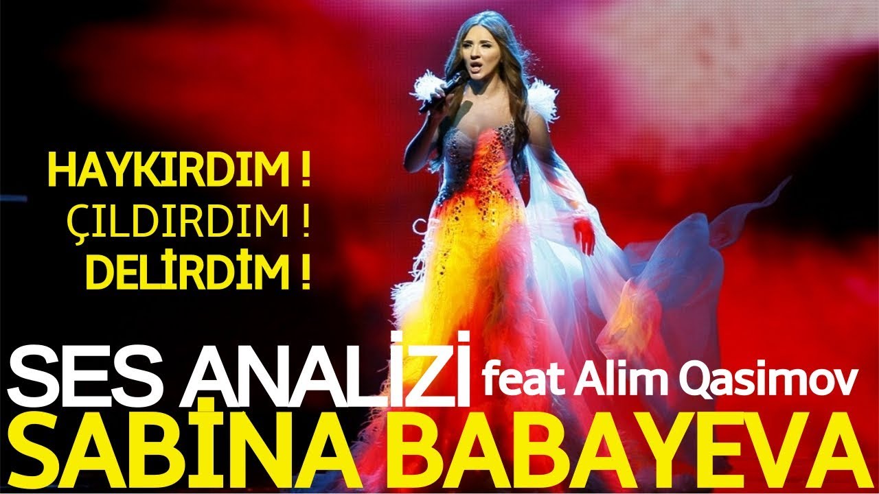 Я крикнул ! Потерял рассудок ! С ума сошел ! Анализ  Сабина Бабаева & Алим Гасымов