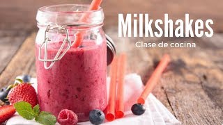 Cómo hacer un batido (milkshake)? Clase de cocina #1