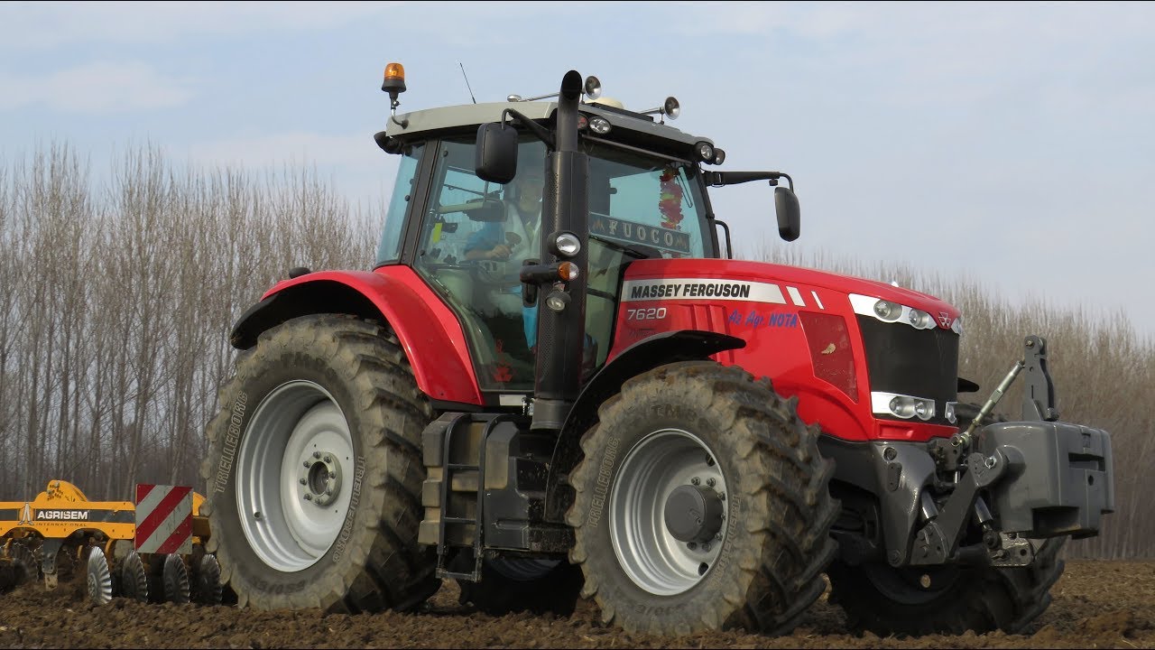 MASSEY FERGUSON 7620 Dyna -6 + AGRISEM  MAXIMULCH |