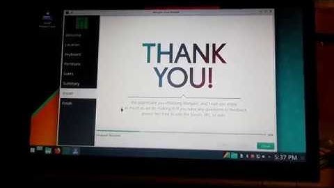 Manjaro installation problem...