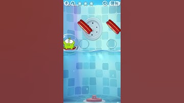 Cut the Rope Experiments 5-3 Bath Time, 3Stars