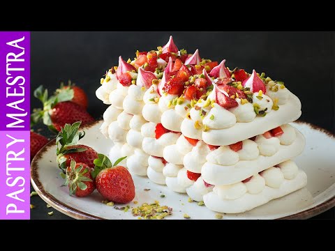 वीडियो: स्ट्रॉबेरी मेरिंग्यू केक