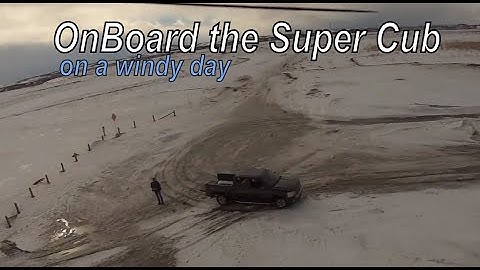 RC CWR Snowplane Super Cub