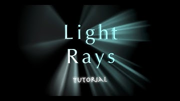 Create Light Rays for your 3D Text - Fusion - Davinci Resolve Tutorial