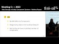 Data storage in entity component systems  mathieu ropert  meeting c 2023